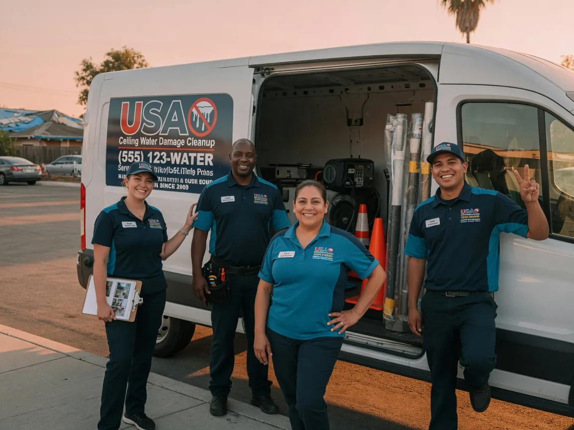 Ceiling Water Damage Restoration company in Dryden, MI